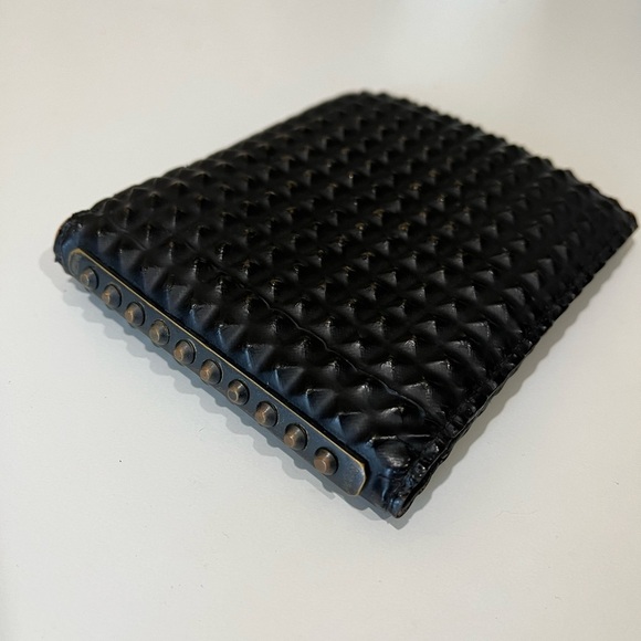 MCM BLACK LEATHER BIFOLD MENS WALLET - Picture 12 of 12